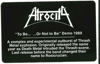 CD Atrocity: To Be ...  ... Or Not To Be