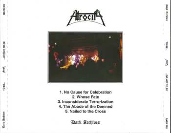 CD Atrocity: To Be ...  ... Or Not To Be