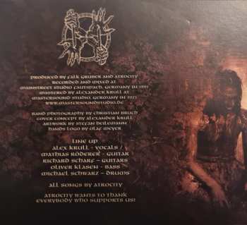 CD Atrocity: Unspoken Names (Demo 1991) LTD
