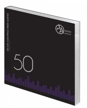 Technologia audio Audio Anatomy Vnitřní antistatické obaly Deluxe Audiophile Bílé 50ks