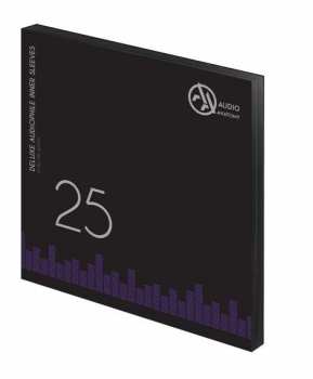 Technologia audio Audio Anatomy Vnitřní antistatické obaly Deluxe Audiophile Černé 25ks