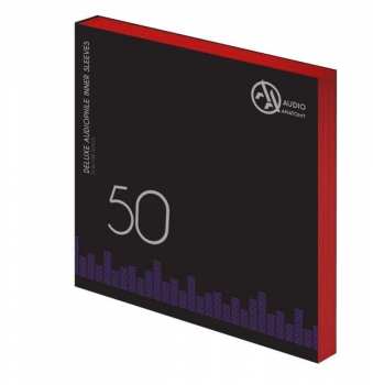 Technologia audio Audio Anatomy Vnitřní antistatické obaly Deluxe Audiophile Červené 50ks
