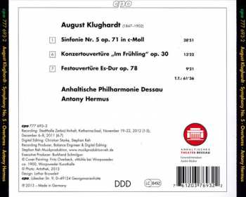 CD Anhaltische Philharmonie Dessau: Symphony No 5; Overtures