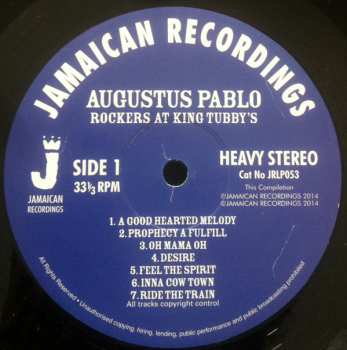 LP Augustus Pablo: Rockers At King Tubby's