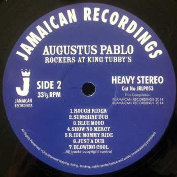 LP Augustus Pablo: Rockers At King Tubby's