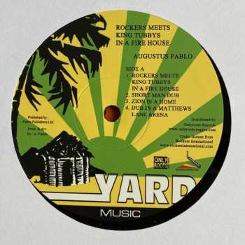 LP Augustus Pablo: Rockers Meets King Tubbys In A Fire House