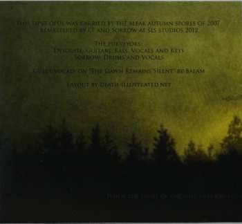 CD Austere: Withering Illusions And Desolation DIGI