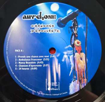 2LP Aut'Chose: Chansons D'Épouvante