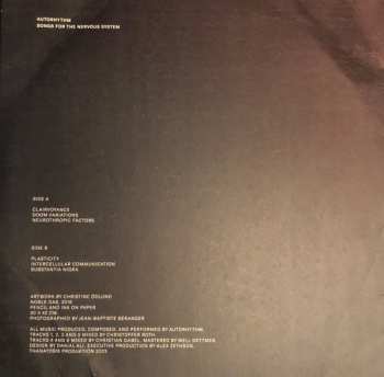 LP AUTORHYTHM: Songs For The Nervous System