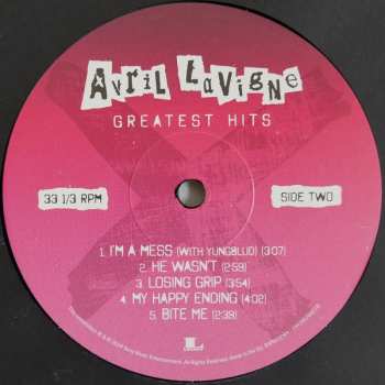 2LP Avril Lavigne: Greatest Hits