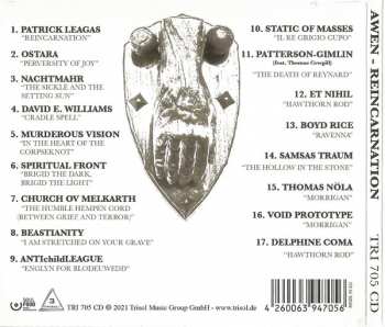 CD Awen: Reincarnation: Remixes And Remodels DIGI