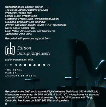 SACD Michala Petri: The Percussion Universe Of Axel Borup-Jorgensen