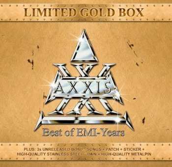 3CD/Zestaw pudełkowy Axxis: Best Of EMI-Years (Limited Gold Box) LTD
