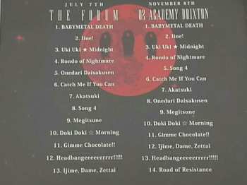 2DVD Babymetal: Live In London -Babymetal World Tour 2014-