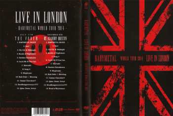 2DVD Babymetal: Live In London -Babymetal World Tour 2014-