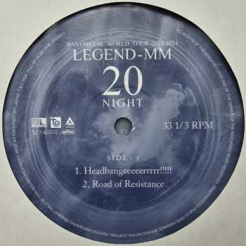 2LP Babymetal: World Tour 2023-2024: Legend MM 20 Night LTD