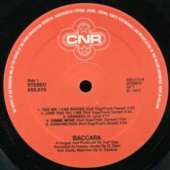 LP Baccara: Baccara