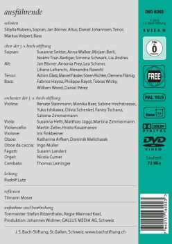 DVD Johann Sebastian Bach: Was Gott Tut, Das Ist Wohlgetan BWV 98