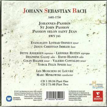 2CD/Zestaw pudełkowy Johann Sebastian Bach: Johannes-Passion