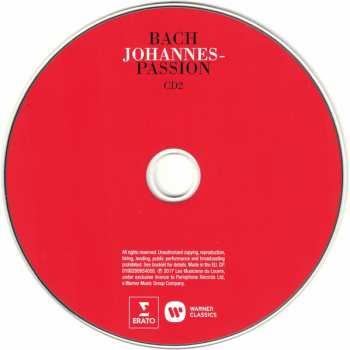 2CD/Zestaw pudełkowy Johann Sebastian Bach: Johannes-Passion