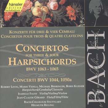 Album Bach / Levin / Behringer / Kleiner / Rilling: Harpsichord Concertos 130