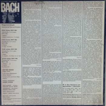LP Johann Sebastian Bach: Piano Concertos
