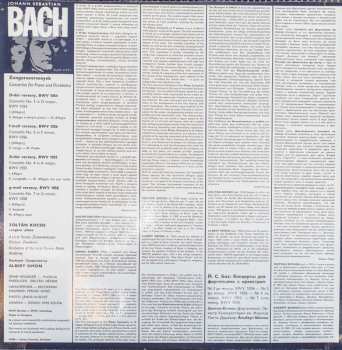 LP Johann Sebastian Bach: Piano Concertos