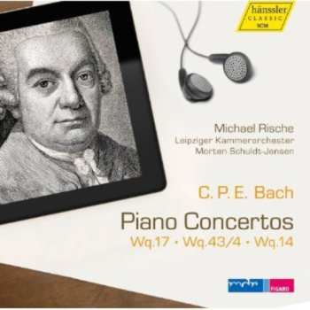 CD Bach,c.p.e. / Rische / Leipziger Kammerorchester: Piano Concertos 2