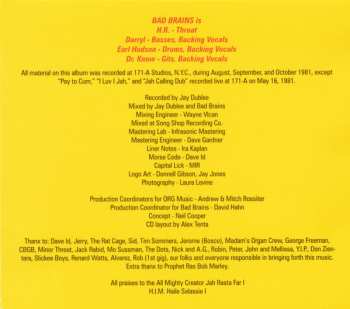 CD Bad Brains: Bad Brains