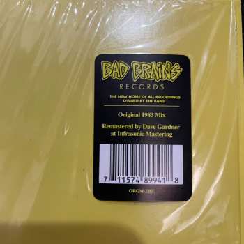 LP Bad Brains: Rock For Light