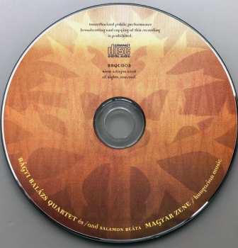 CD Bágyi Balázs Quartet: Magyar Zene = Hungarian Music