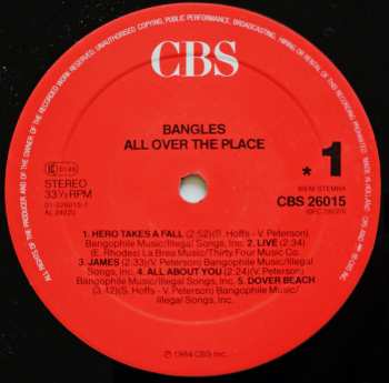 LP Bangles: All Over The Place