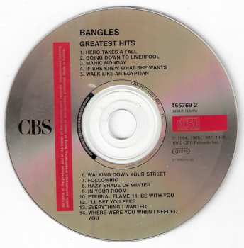 CD Bangles: Greatest Hits