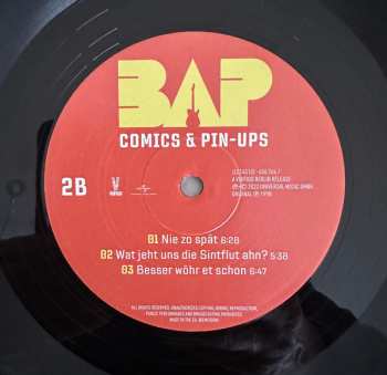 2LP BAP: Comics & Pin-Ups