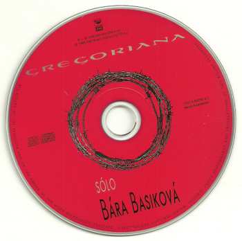 CD Bára Basiková: Gregoriana