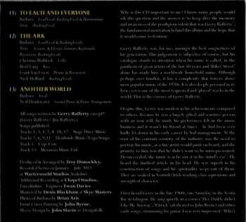 CD Barbara Dickson: To Each & Everyone: The Songs Of Gerry Rafferty