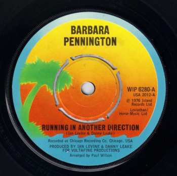 Album Barbara Pennington: Running In Another Direction