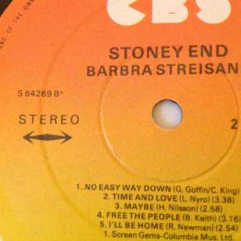 LP Barbra Streisand: Stoney End