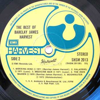 LP Barclay James Harvest: The Best Of Barclay James Harvest
