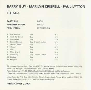 CD Marilyn Crispell: Ithaca