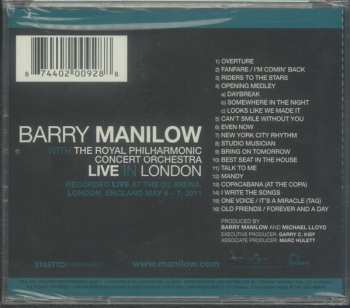 CD Barry Manilow: Live In London