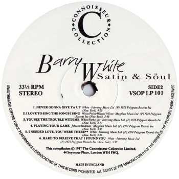 2LP Barry White: Satin & Söul