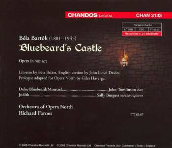 CD/Zestaw pudełkowy Béla Bartók: Bluebeard's Castle
