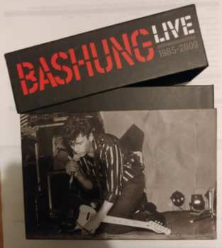 10CD/Zestaw pudełkowy Alain Bashung: Live 1985 - 2009