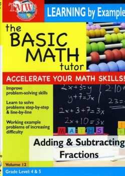 Album Basic Math Tutor Adding & Subtracting Fractions: Basic Math Tutor Adding & Subtracting Fractions