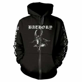 Merch Bathory: Bluza z zamkiem błyskawicznym Goat