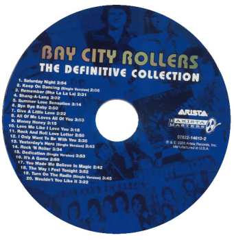 CD Bay City Rollers: The Definitive Collection