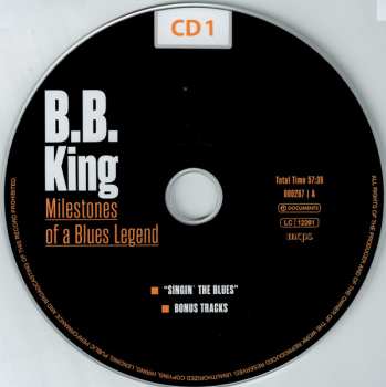 10CD/Zestaw pudełkowy B.B. King: Milestones Of A Blues Legend