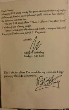 MC B.B. King: There Is Always One More Time