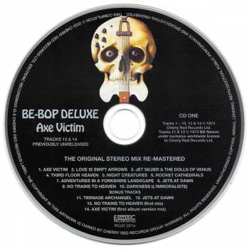 2CD Be Bop Deluxe: Axe Victim